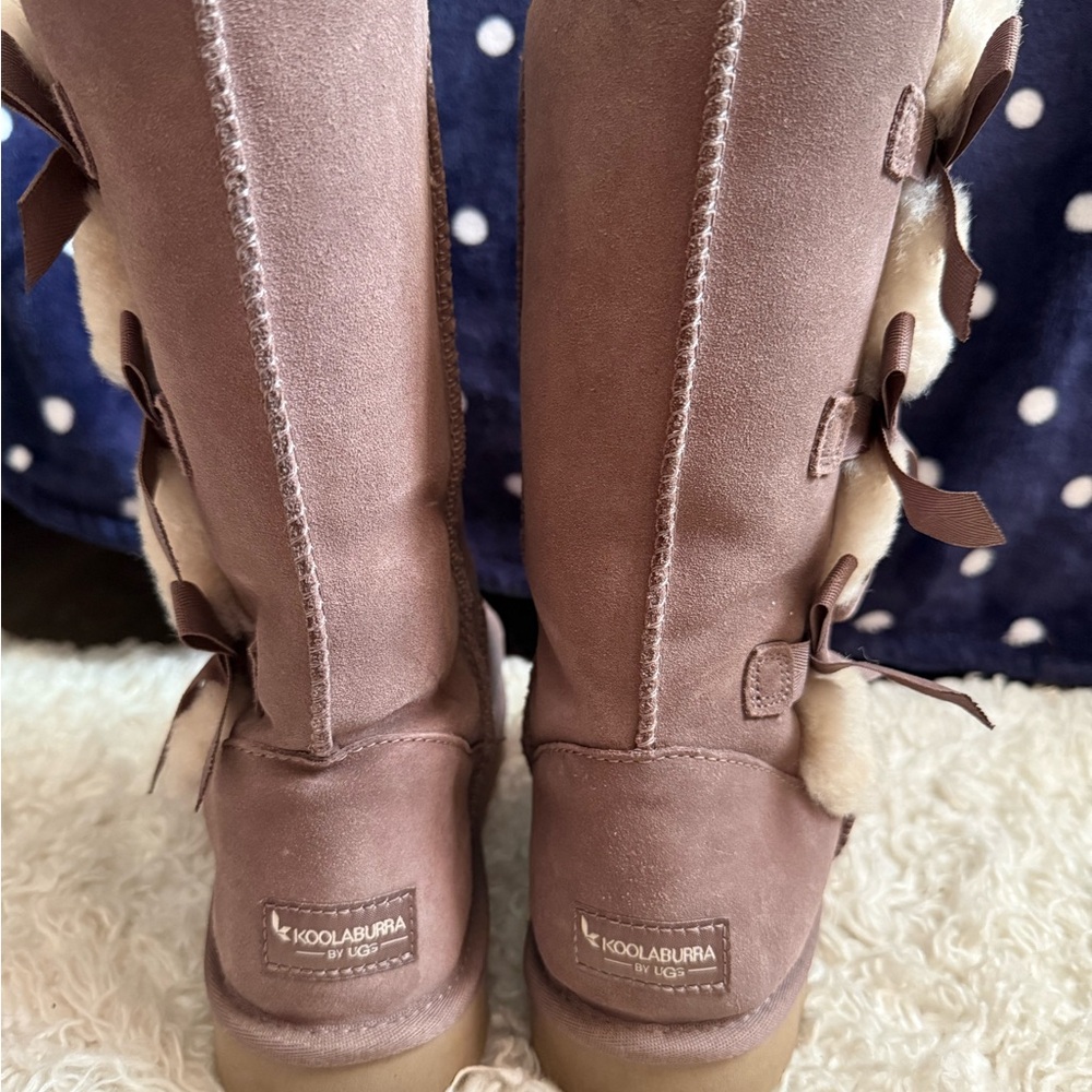 Koolaburra by UGG Victoria Tall Boots Cinder Colored  Womens Size 9